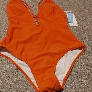 Cupshe Orange One Piece Swimsuit